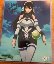 Lydia Mackay Ultear Fairy Tail Autograph 8 x 10 Print Anime COA Beckett Signed - £32.93 GBP