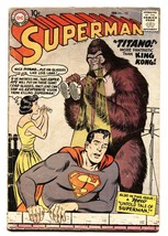 Superman #127 1959-ORIGIN Of Titano Super APE-DC COMICS-good G - £54.41 GBP
