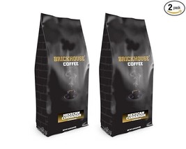 Brickhouse Ground Coffee, Medium Roast, 2 bags, 12 oz each (Mexican Cinnamon) - £16.07 GBP