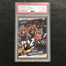 2017-18 Panini Prestige #94 Thaddeus Young Signed Card AUTO PSA Slabbed Pacers - £39.95 GBP