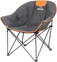 Outdoor Living Suntime Sofa Chair, Oversize Padded Moon Leisure Portable Stable - £76.09 GBP