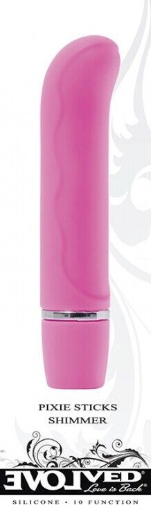 PIXIE STICKS SHIMMER PETITE BULLET VIBE WATERPROOF VIBRATOR     - $15.83