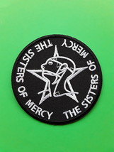 Sisters Of Mercy English Heavy Rock Metal Pop Music Band Embroidered Patch - £4.05 GBP