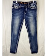 Rock Revival Liri Easy Ankle Skinny Jeans Embellished Women’s Size 29 Di... - $42.74