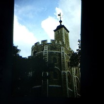 Royal Fortress Tower Of London England 1977 / 78 Found Slide Photo Original - £6.67 GBP