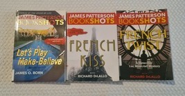 Lot Of 3 James Patterson Bookshots Lot - $256.13 MXN