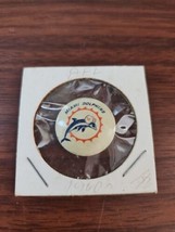 VINTAGE  Miami Dolphins  3/4&quot; Pin 1960s - $11.88
