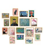 365DoRoTeYa Colorful Eclectic Gallery Wall Art Set 17 PCS Unframed - $209.38 MXN 365DoRoTeYa Colorful Eclectic Gallery Wall Art Set 17 PCS Unframed - $209.38 MXN