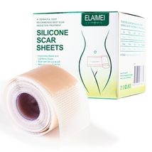 Silicone Scar Sheets (1.6” x 120” Roll-3M), Silicone Scar Tape Roll Scar Silicon - £19.29 GBP