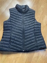 Old Navy Women’s Sleeveless Black Puffer Vest Active Size X-Large - £11.73 GBP