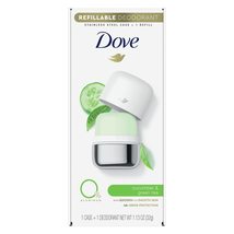 Dove Refillable Deodorant Starter Kit Deodorant For Women Cucumber &amp; Gre... - $13.42+