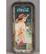Old Vintage Reproduction 1916 World War 1 Girl Elaine Coca-Cola Coke Tra... - £19.46 GBP