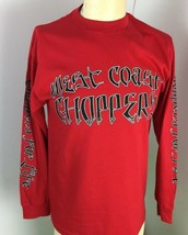 Jesse Who?West Coast Choppers 100% Cotton Long Sleeves Red Men&#39;s T-Shirt... - $24.99