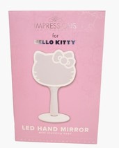 Impressions Vanity x Hello Kitty LED Hand Mirror w/ Base NEW - £58.42 GBP