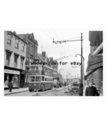 pt9750 - Doncaster Trolleybus 383 at Frenchgate in 1955 - print 6x4 - $3.00