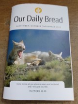 Our Daily Bread Devotional September, October, November 2025 - $3.00