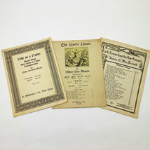 Set of 3 Music Sheets Like as a Father Lords Prayer In My Fathers House ... - $14.84