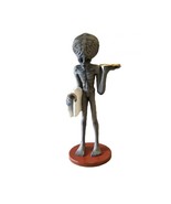 Huge Brain Alien Butler Life Size Statue - $1,519.83