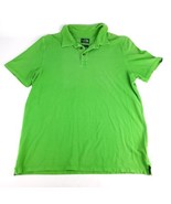 The North Face Polo Shirt Adult Large L Green Outdoors Hiking Cotton Mens - £7.79 GBP