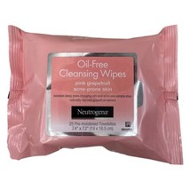 Lot of 1 - Neutrogena Pink Grapefruit Oil-Free Cleansing Wipes 25 Count - $19.79
