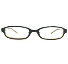 Anne Klein Eyeglasses Frames AK 8071 171 Black Brown Rectangular 51-18-135 - £40.01 GBP