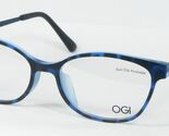 OGI EVOLUTION 4812 1574 MATT BLUE BLACK /TORTOISE EYEGLASSES 49-17-145mm... - $97.29