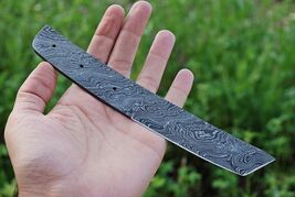 EDC HANDMADE DAMASCUS STEEL HUNTING SURVIVAL TANTO KNIFE BLANK BLADE x411 - $23.72