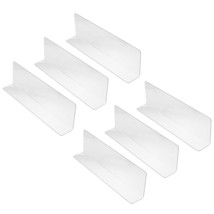 Closet Organization Plastic Shelf Dividers, Clear Closet Shelf Organizer... - $29.99