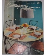 Vintage Coats &amp; Clark’s Contemporary Crochet Throughout The Home 1954 - €5,20 EUR
