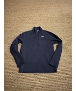 Patagonia Better Sweater Half Zip Men&#39;s Medium Blue Pullover Fleece - $54.16 CAD