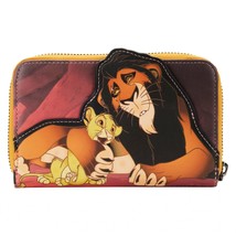 Loungefly Women&#39;s Lion King Scar Villains Scene Wallet Size One Size - $41.58