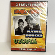 The Flying Deuces 1939 Utopia 1950 DVD Laurel and Hardy Comedy Classics Sealed - £11.94 GBP