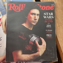 Rolling Stone Magazine December 2019 Adam Driver Star Wars Kylo Ren Issue 1334 - £15.48 GBP