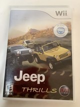 Jeep Thrills Nintendo Wii 2008 Video Game Racing Off-Road Tracks DSI - £5.91 GBP