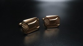Antique Correct Quality Gold Ornate Cufflinks - £18.99 GBP