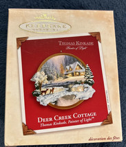 HALLMARK 2002 ORNAMENT - THOMAS KINKADE - DEER CREEK COTTAGE - £9.03 GBP