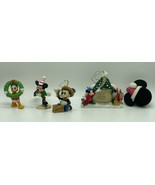 Mickey Mouse Sorcerer Disney Christmas Ornament Fantasia Photo Frame &amp; O... - $25.71