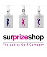 Surprizeshop Mujeres Golf Equipaje Etiqueta. Rosa, Morado O Azul Marino - £5.47 GBP