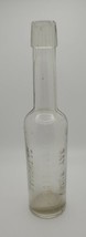 Bay Rum H. Michelson St. Thomas Hair Tonic 6 oz Clear Glass Bottle - £15.61 GBP