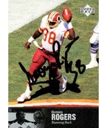 George Rogers Signed Autographed Football Card - Washington - $274.76 MXN