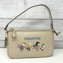 Coach X Peanuts Nolita 19 Purse With Snoopy And Friends Motif Ivory Mult... - £179.87 GBP