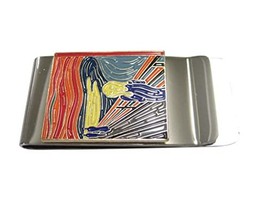 Kiola Designs Edvard Munch The Scream Painting Money Clip - £31.96 GBP
