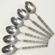 Stanley Roberts Matador Teaspoons 6&quot; Stainless Lot of 6 - $16.65