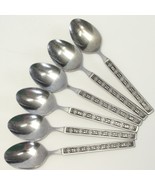Stanley Roberts Matador Teaspoons 6&quot; Stainless Lot of 6 - $305.94 MXN
