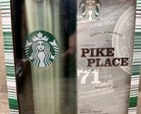 Starbucks Gift Pack - Travel Tumbler (20 Fl Oz) w/ Pike Place Roast Coff... - £8.67 GBP