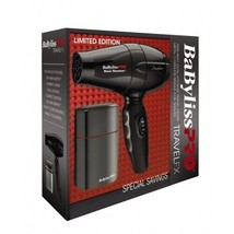 BNTPROFX BABYLISS BAMBINO DRYER &amp; SINGLE FOIL SHAVER PREPACK For travel ... - $69.29