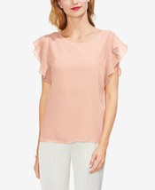Nwt Vince Camuto Pink Lurex Top Blouse Size L $89 - £42.13 GBP
