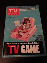 TV Guide v29 #31 Aug. 1-7, 1981 Miss Piggy Photo Cover  NY Ed. my Life At Le Top - £12.44 GBP