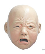 Adults Crying Baby Latex Mask - $1,376.21 MXN