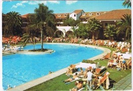 Spain Postcard Tenerife Hotel Parque S Antonio Swimming Pool - £2.32 GBP